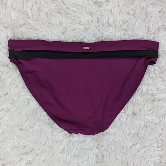 Panache Swimwear - Taylor Bikini Bottoms - Plum & Gray - Size Small (US)/10 (UK) - Picture 4 of 13